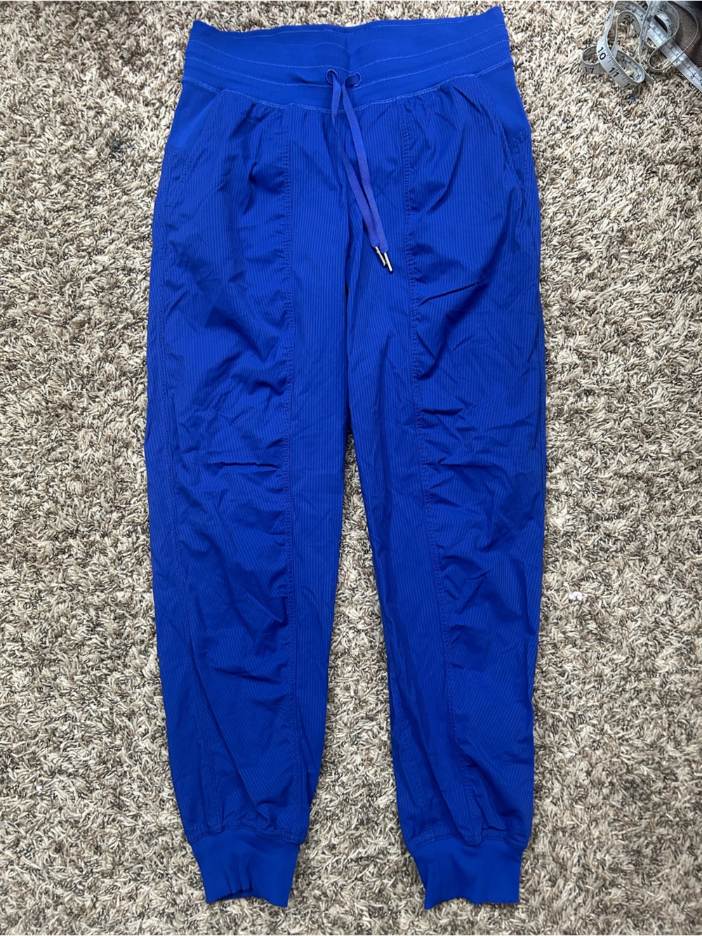 Lululemon Dance Studio Mid-Rise Jogger Full Length Sz 6 Blue